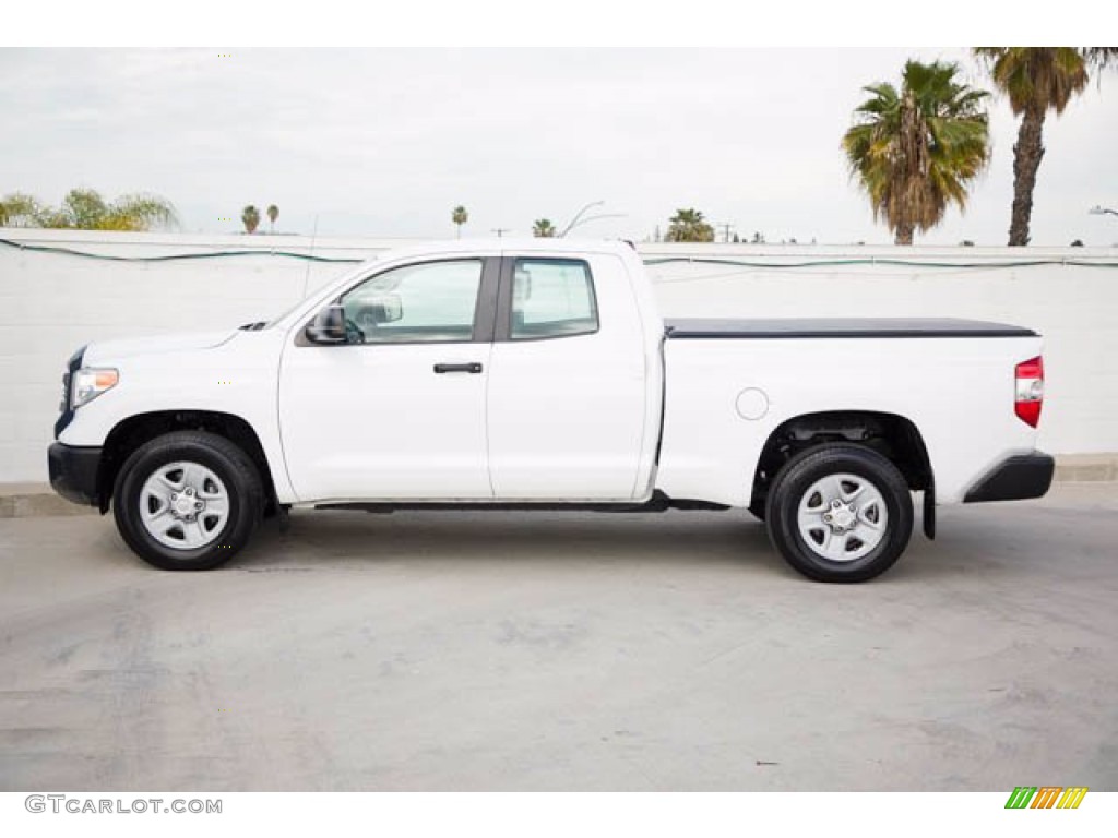 Super White 2014 Toyota Tundra SR Double Cab Exterior Photo #141567898