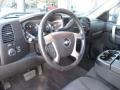 Ebony Steering Wheel Photo for 2013 Chevrolet Silverado 2500HD #141568385