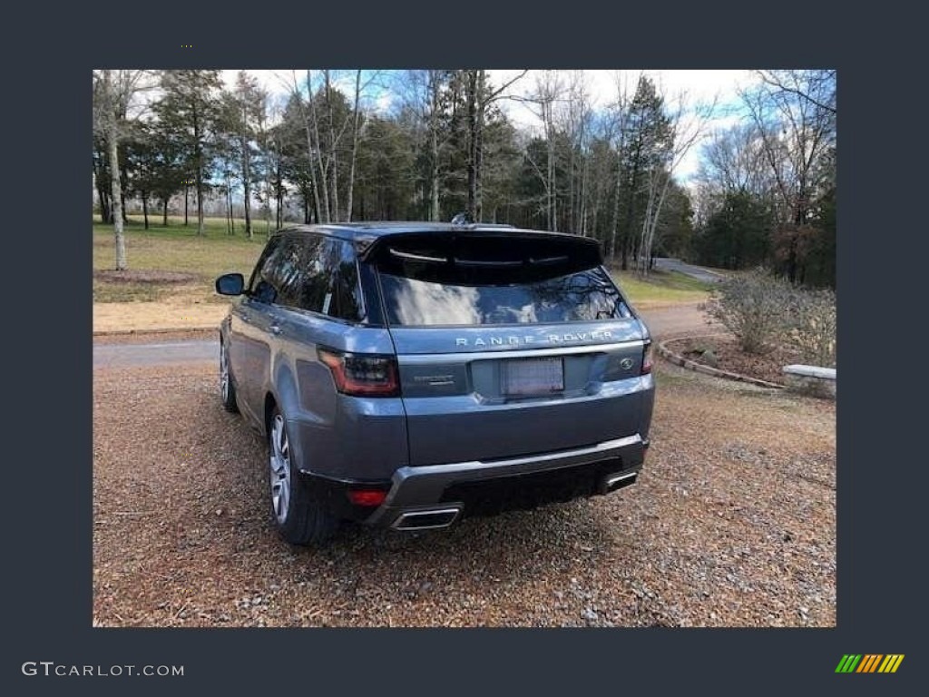 2019 Range Rover Sport HSE - Byron Blue Metallic / Ebony/Ivory photo #8