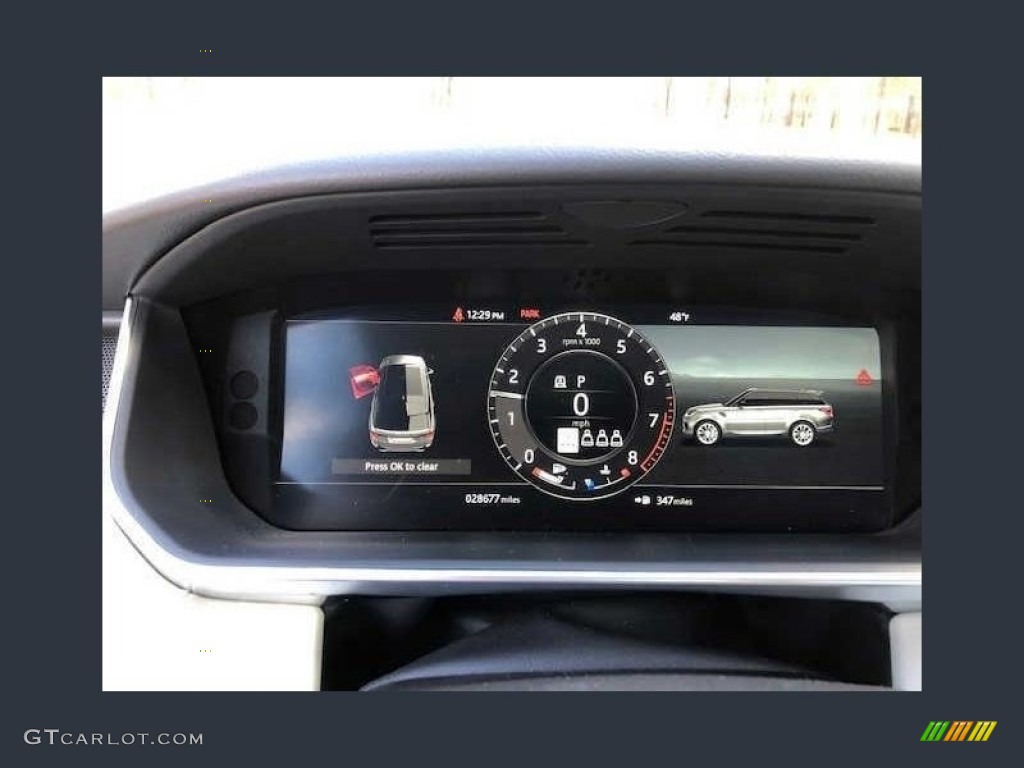 2019 Range Rover Sport HSE - Byron Blue Metallic / Ebony/Ivory photo #12