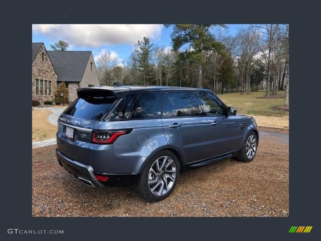 2019 Range Rover Sport HSE - Byron Blue Metallic / Ebony/Ivory photo #13