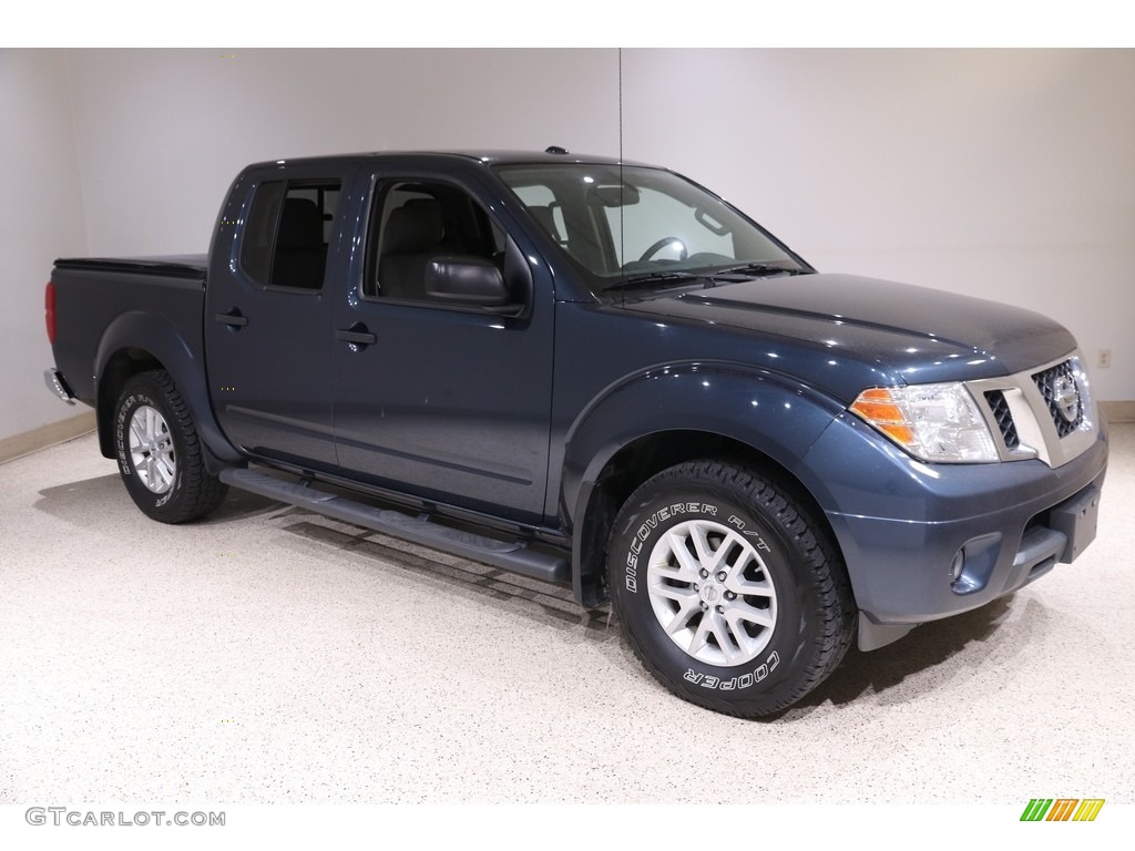 Arctic Blue Metallic Nissan Frontier