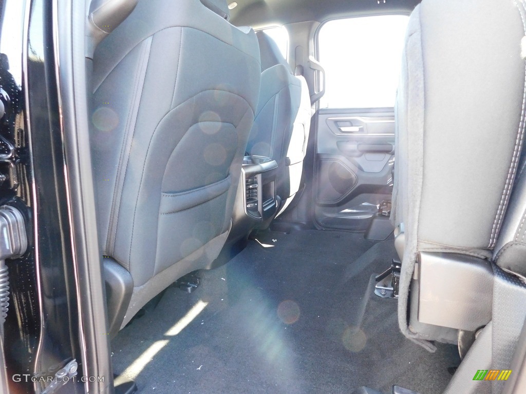 2021 1500 Big Horn Quad Cab 4x4 - Diamond Black Crystal Pearl / Diesel Gray/Black photo #9