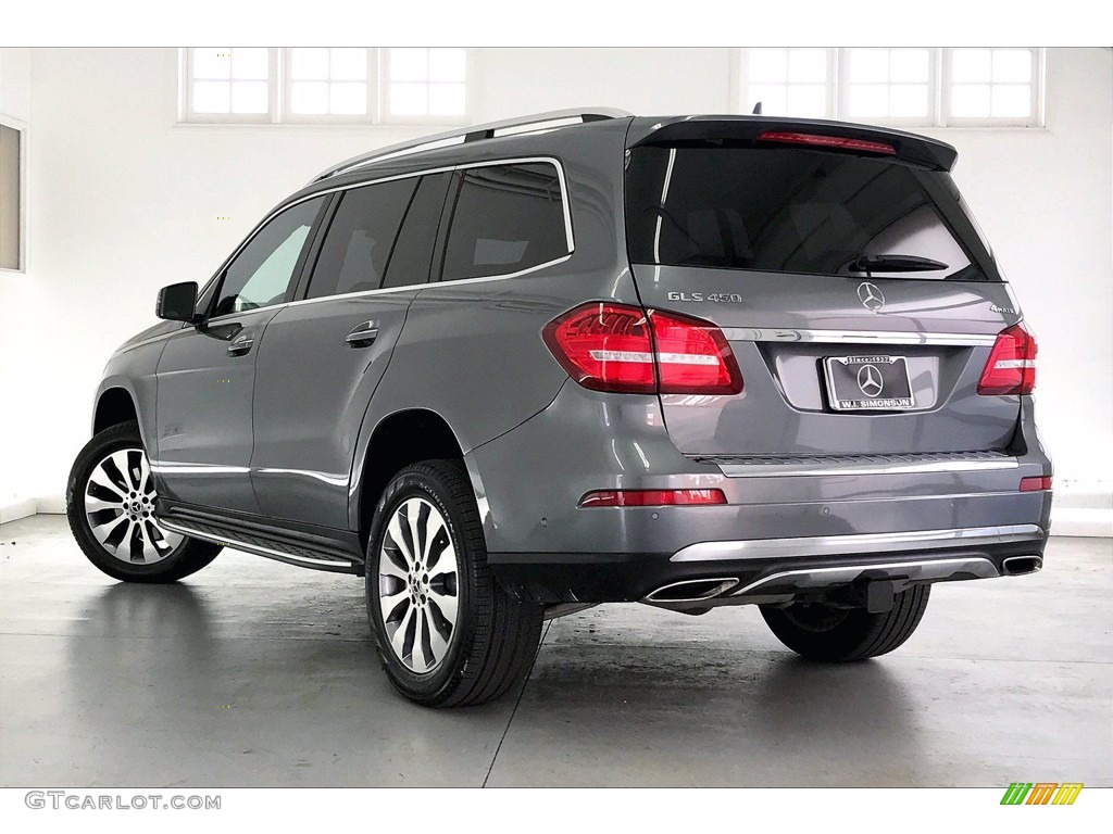 2018 GLS 450 4Matic - Selenite Grey Metallic / Ginger Beige/Black photo #10