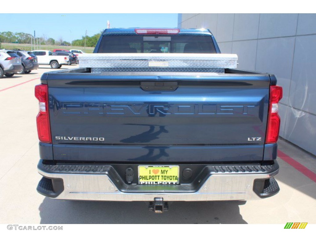 2019 Silverado 1500 LTZ Crew Cab 4WD - Northsky Blue Metallic / Jet Black photo #11