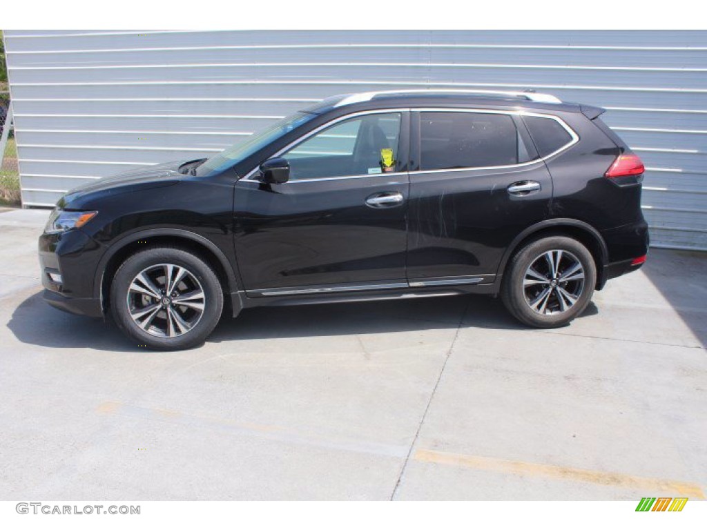Magnetic Black 2017 Nissan Rogue SL Exterior Photo #141573056