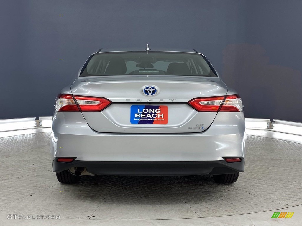 2019 Camry Hybrid LE - Celestial Silver Metallic / Black photo #4
