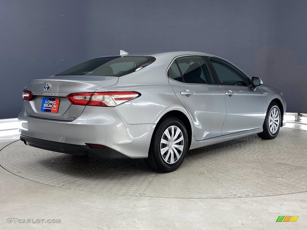2019 Camry Hybrid LE - Celestial Silver Metallic / Black photo #5