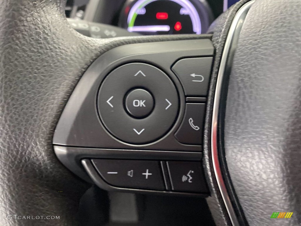 2019 Camry Hybrid LE - Celestial Silver Metallic / Black photo #19