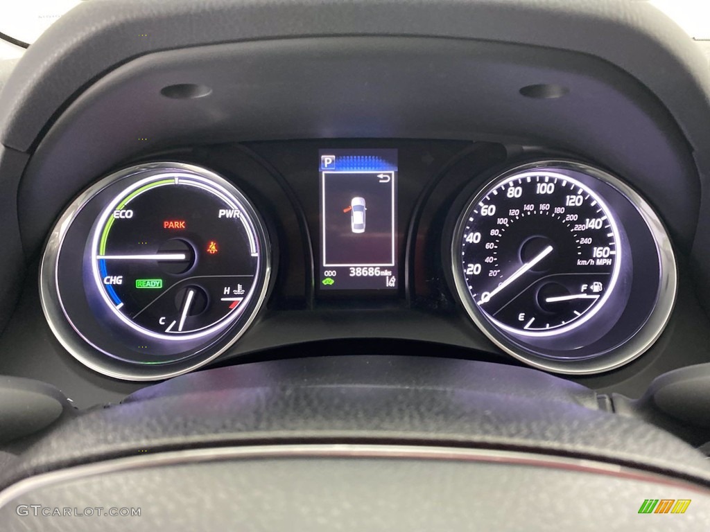 2019 Camry Hybrid LE - Celestial Silver Metallic / Black photo #21