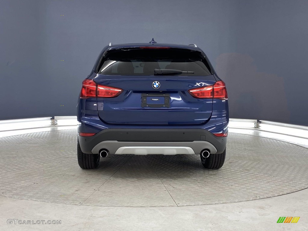 2018 X1 xDrive28i - Mediterranean Blue Metallic / Canberra Beige photo #4
