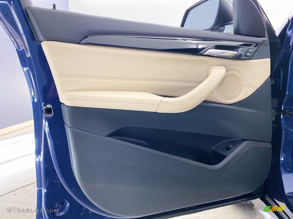 2018 X1 xDrive28i - Mediterranean Blue Metallic / Canberra Beige photo #13