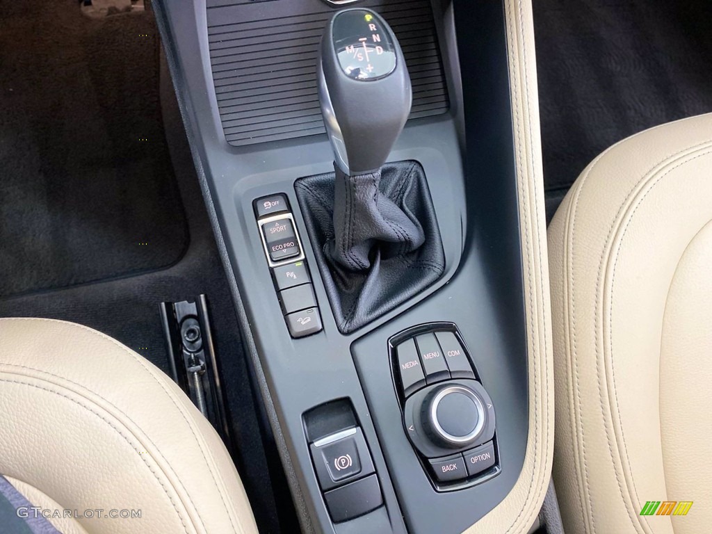 2018 X1 xDrive28i - Mediterranean Blue Metallic / Canberra Beige photo #27