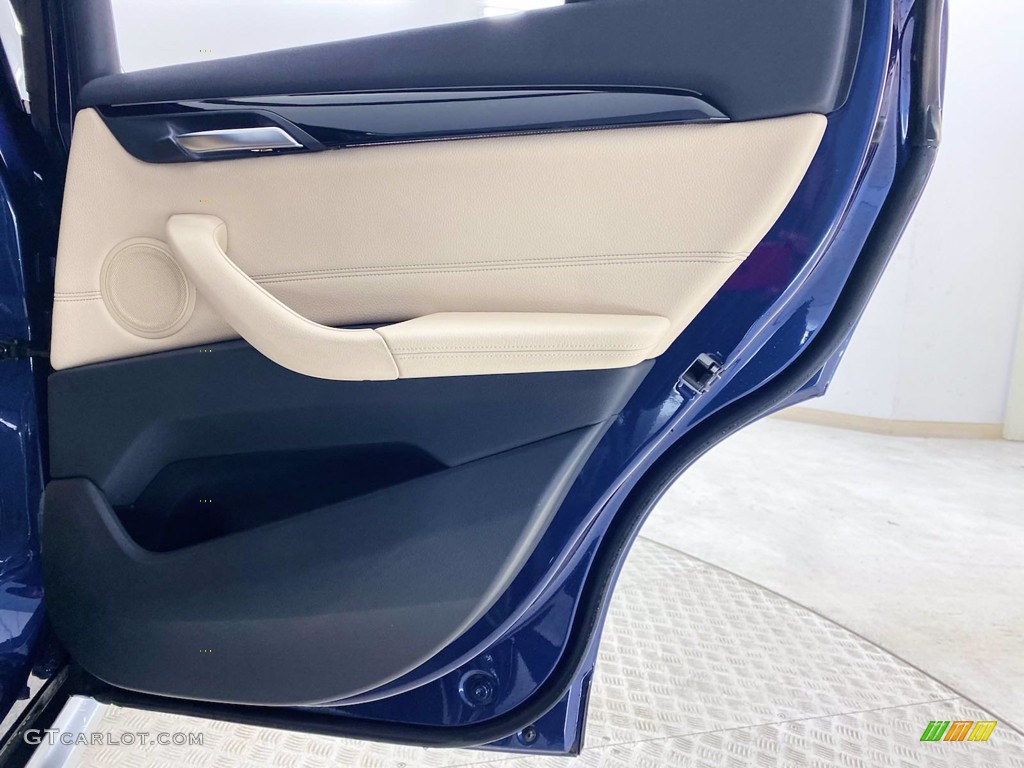 2018 X1 xDrive28i - Mediterranean Blue Metallic / Canberra Beige photo #35