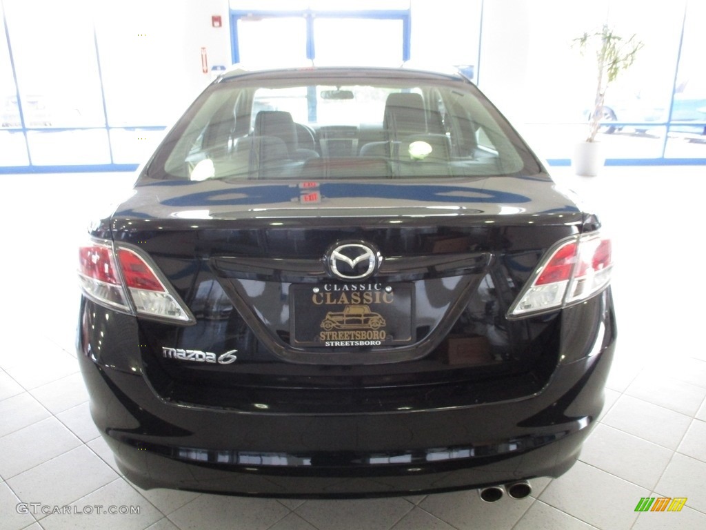 2013 MAZDA6 i Sport Sedan - Ebony Black / Black photo #8