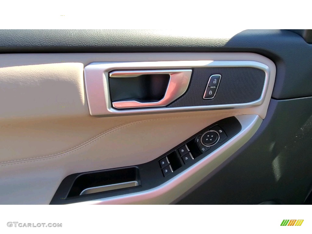 2021 Explorer XLT 4WD - Atlas Blue Metallic / Sandstone photo #13