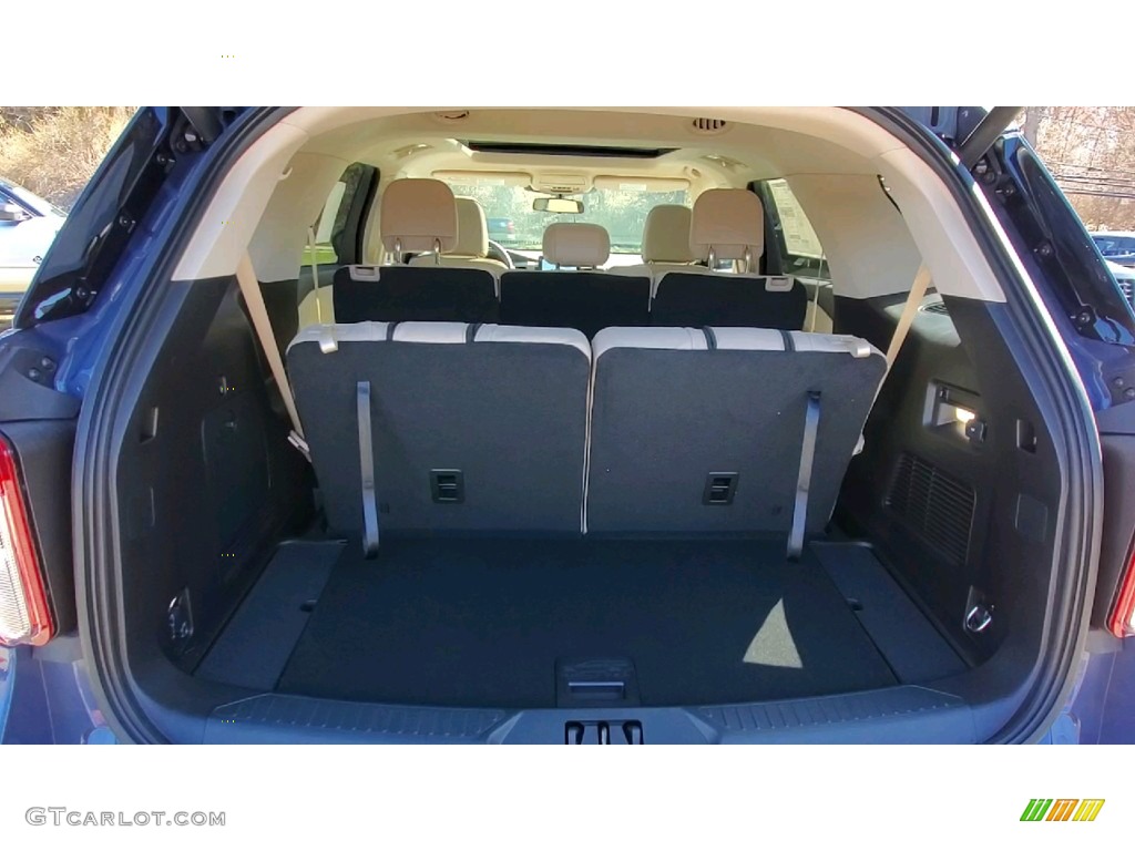 2021 Explorer XLT 4WD - Atlas Blue Metallic / Sandstone photo #22