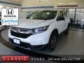 White Diamond Pearl 2018 Honda CR-V LX AWD