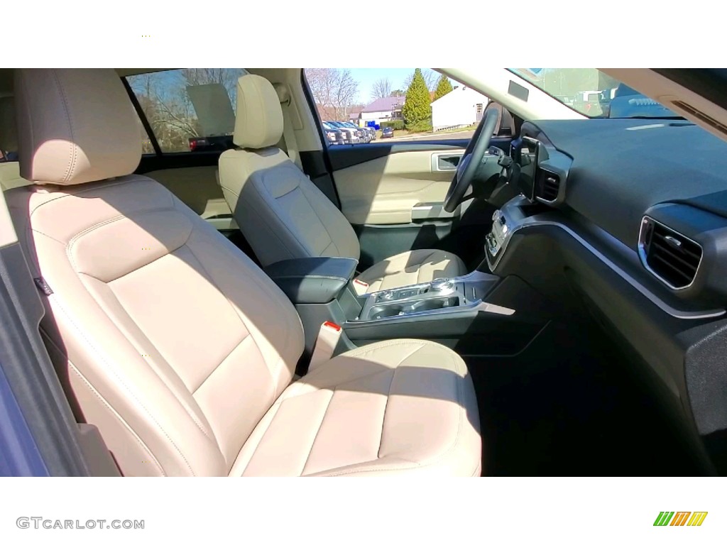 2021 Explorer XLT 4WD - Atlas Blue Metallic / Sandstone photo #26
