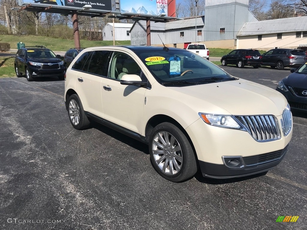 Platinum Dune Metallic Tri-Coat 2015 Lincoln MKX AWD Exterior Photo #141574999