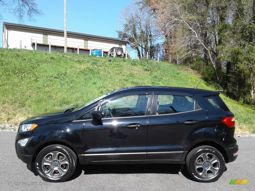 2018 EcoSport S 4WD - Shadow Black / Medium Light Stone photo #1