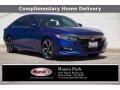 2018 Obsidian Blue Pearl Honda Accord Sport Sedan  photo #1