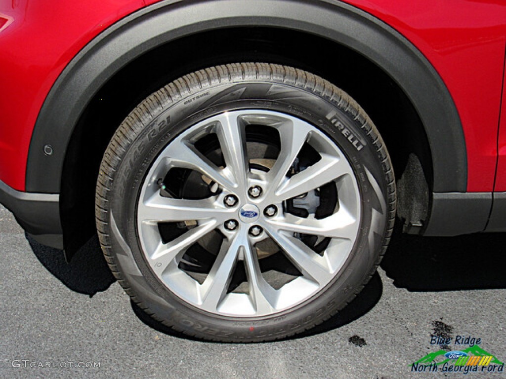 2021 Explorer Platinum 4WD - Rapid Red Metallic / Sandstone photo #9