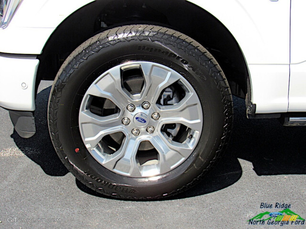 2021 F150 Platinum SuperCrew 4x4 - Star White / Black photo #9