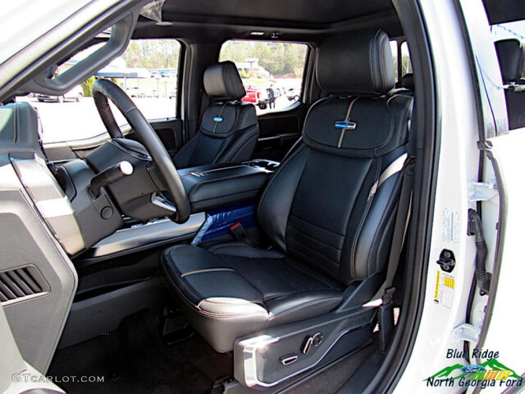 2021 F150 Platinum SuperCrew 4x4 - Star White / Black photo #11