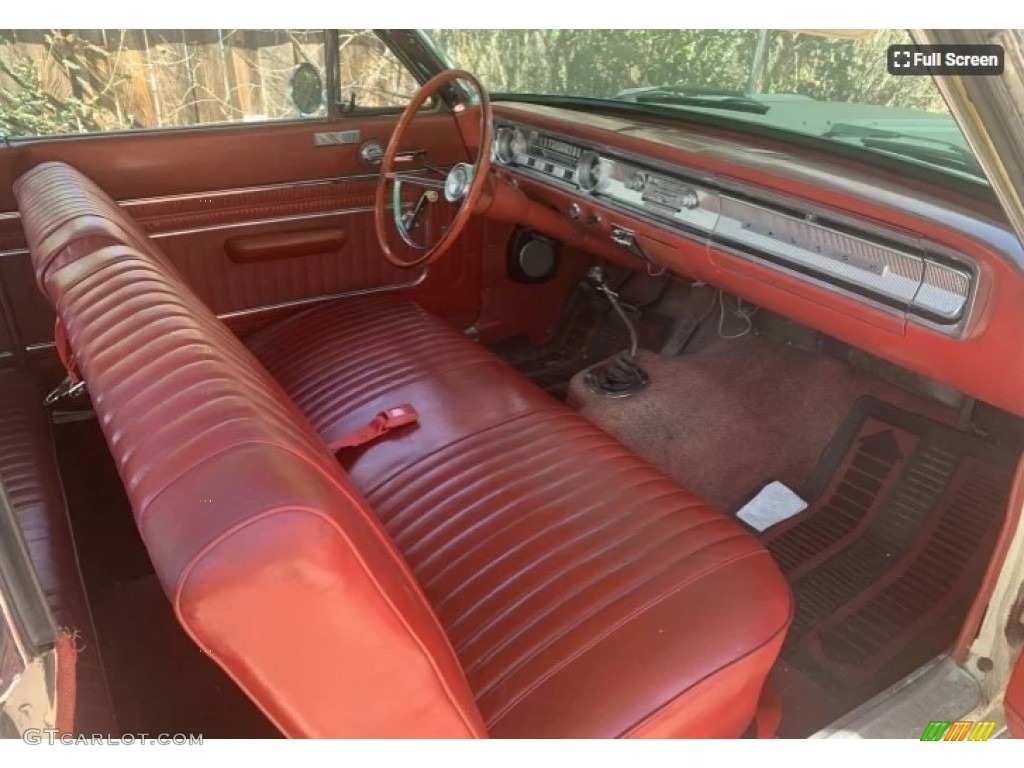 1965 Ford Falcon Futura 2 Door Hardtop Interior Color Photos