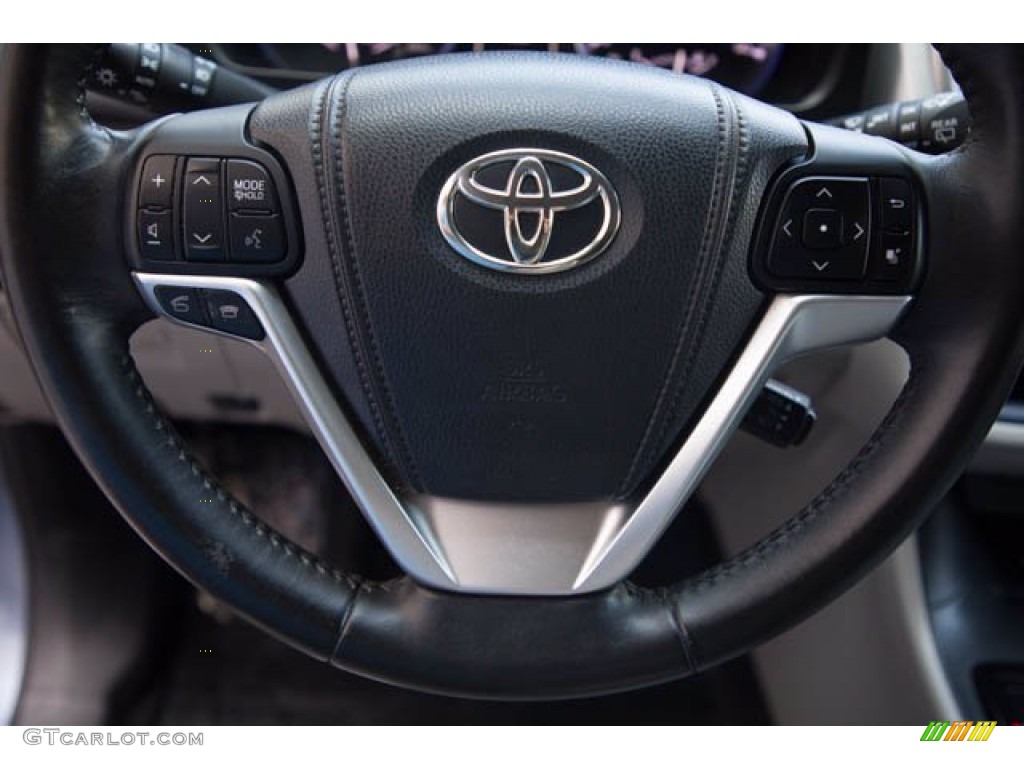 2015 Highlander XLE - Nautical Blue Metallic / Ash photo #11