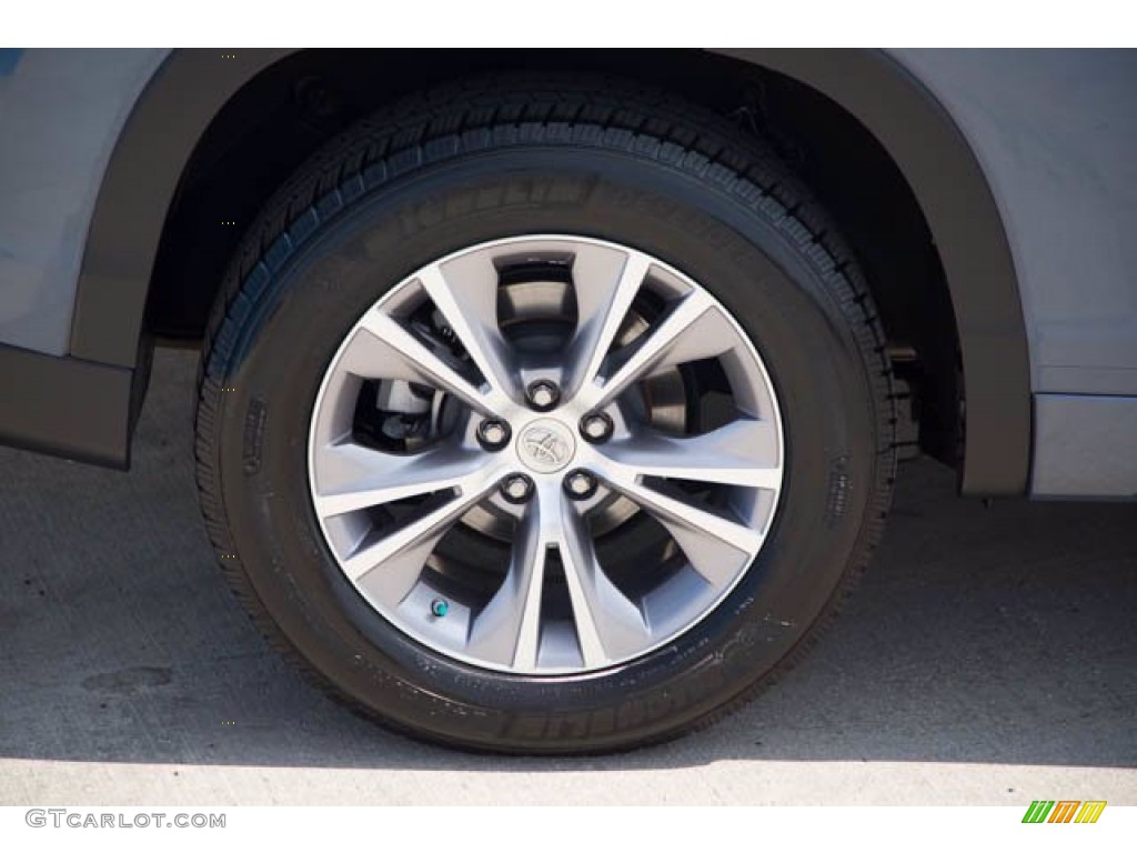2015 Highlander XLE - Nautical Blue Metallic / Ash photo #35