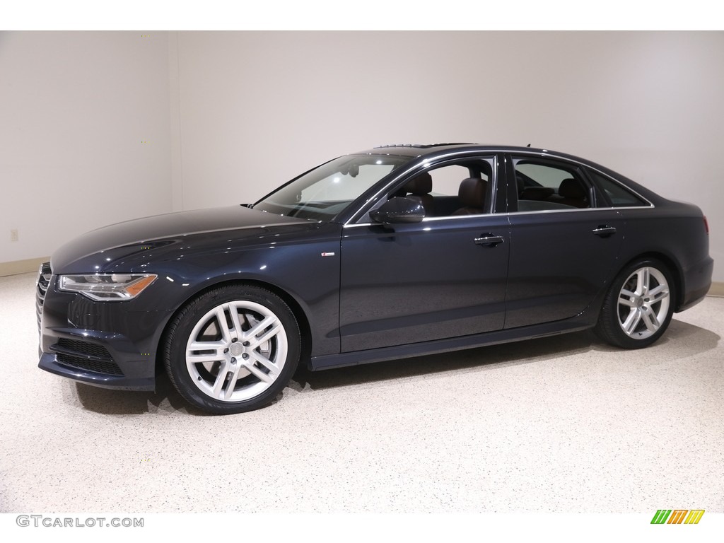 Moonlight Blue Metallic 2017 Audi A6 2.0 TFSI Premium quattro Exterior Photo #141578370