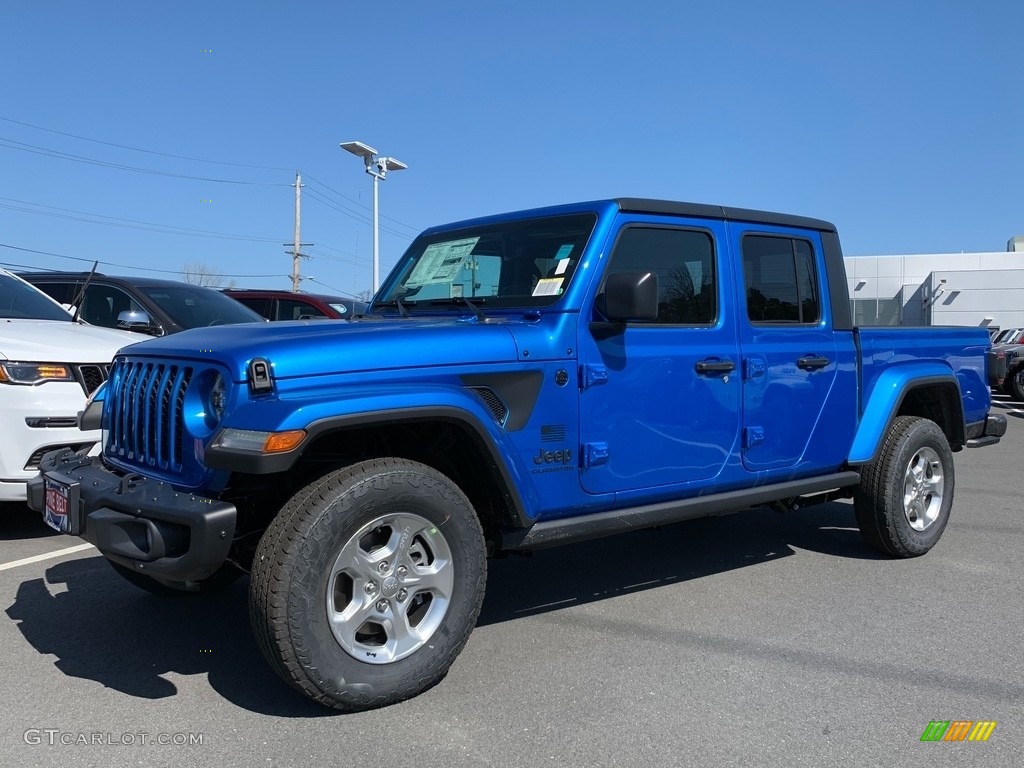 2021 Gladiator Sport 4x4 - Hydro Blue Pearl / Black photo #1
