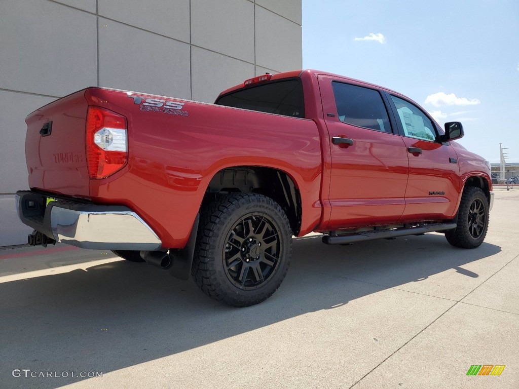 2021 Tundra SR5 CrewMax - Barcelona Red Metallic / Graphite photo #3