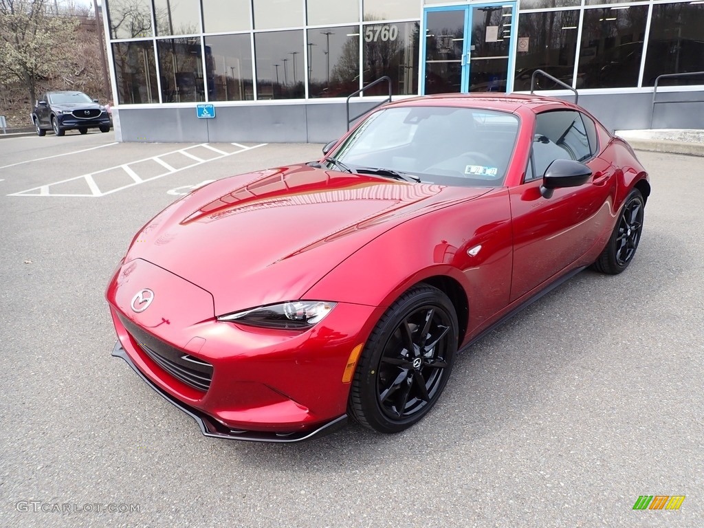 2021 MX-5 Miata RF Club - Soul Red Crystal Metallic / Black photo #5