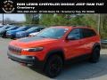 Spitfire Orange - Cherokee Traihawk 4x4 Photo No. 1