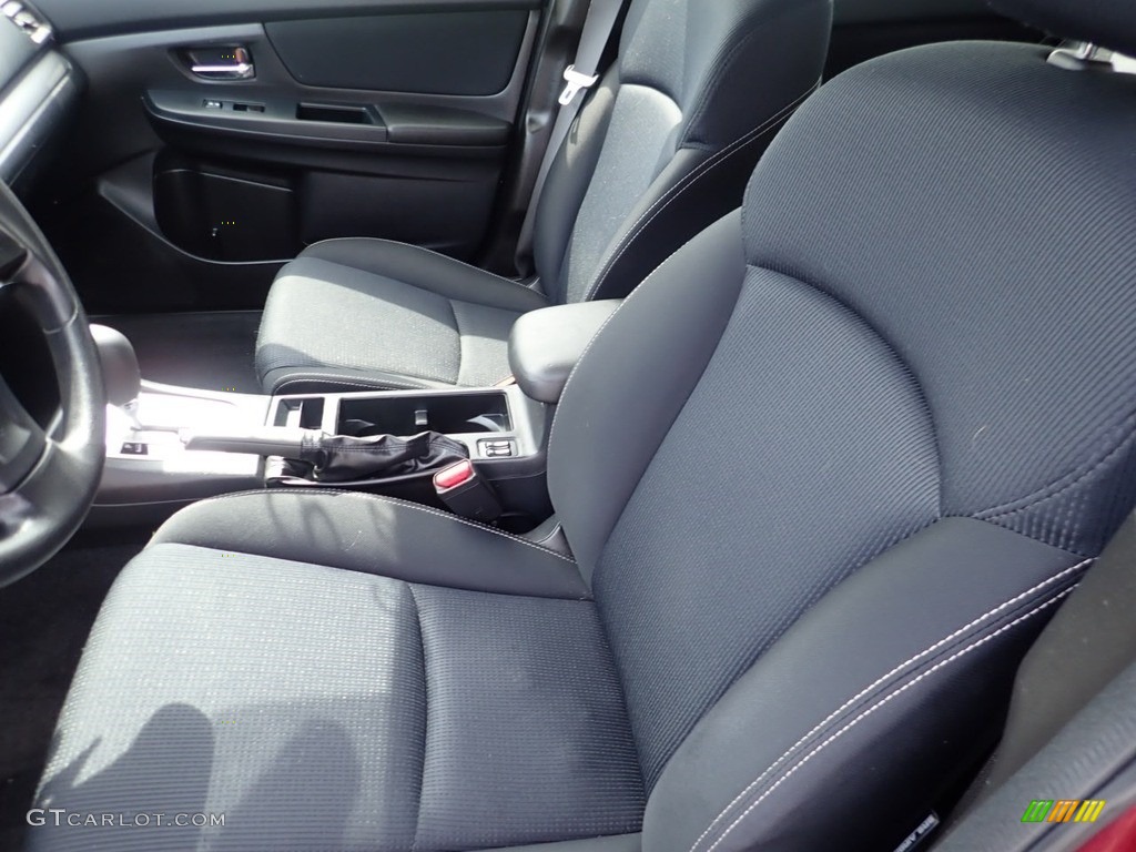 2012 Impreza 2.0i Sport Premium 5 Door - Camellia Red Pearl / Black photo #8