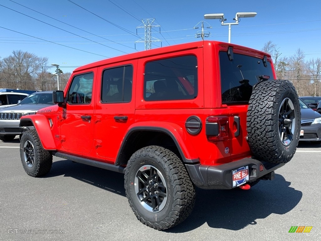 2021 Firecracker Red Jeep Wrangler Unlimited Rubicon 4x4 141577675