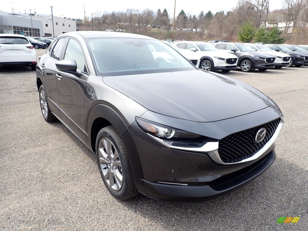 2021 CX-30 Preferred AWD - Machine Gray Metallic / Black photo #3