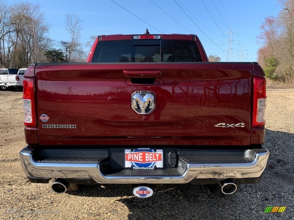 2021 1500 Big Horn Crew Cab 4x4 - Delmonico Red Pearl / Black photo #5