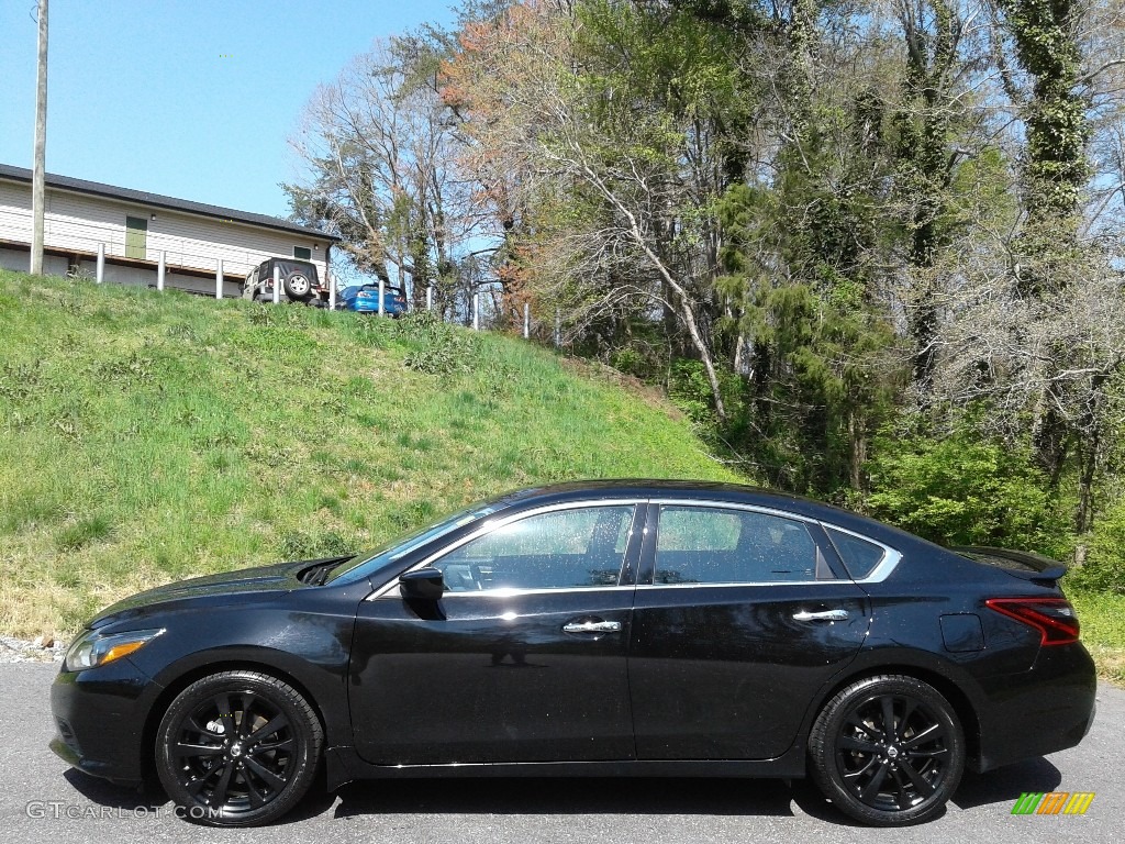 Super Black Nissan Altima