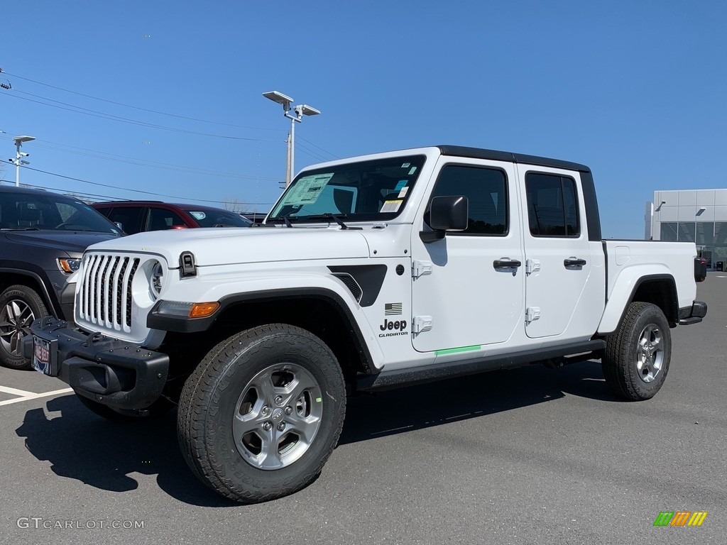 2021 Gladiator Sport 4x4 - Bright White / Black photo #1