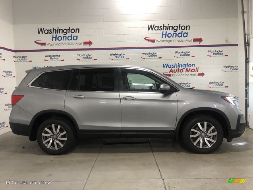 2021 Pilot EX-L AWD - Lunar Silver Metallic / Gray photo #1