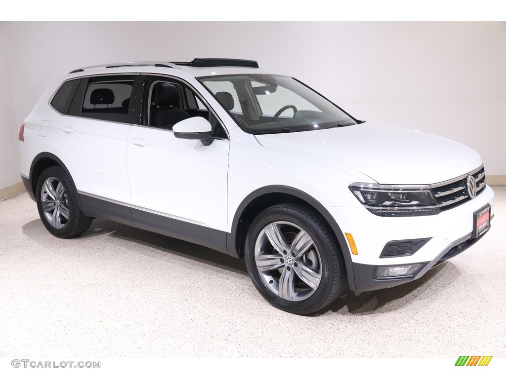 2018 Pure White Volkswagen Tiguan SEL Premium 4MOTION 141577867 Photo 1 Car