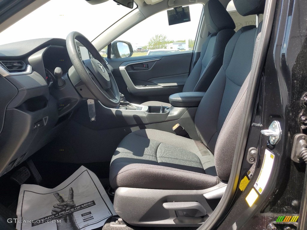 2021 RAV4 LE - Midnight Black Metallic / Black photo #4