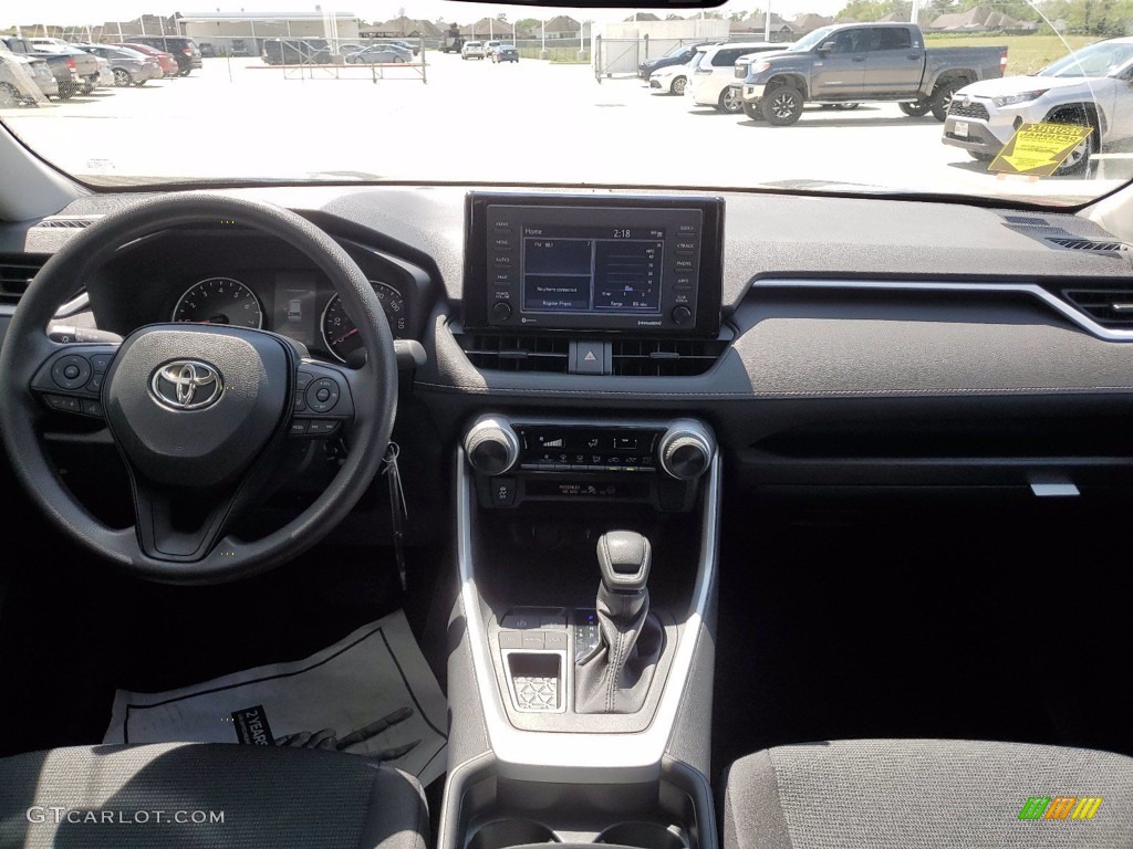 2021 RAV4 LE - Midnight Black Metallic / Black photo #5