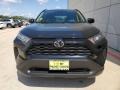 2021 Midnight Black Metallic Toyota RAV4 LE  photo #9