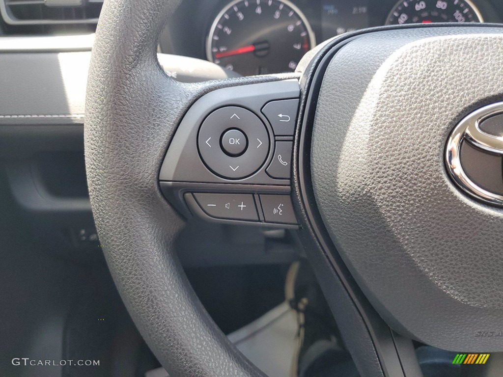 2021 RAV4 LE - Midnight Black Metallic / Black photo #16