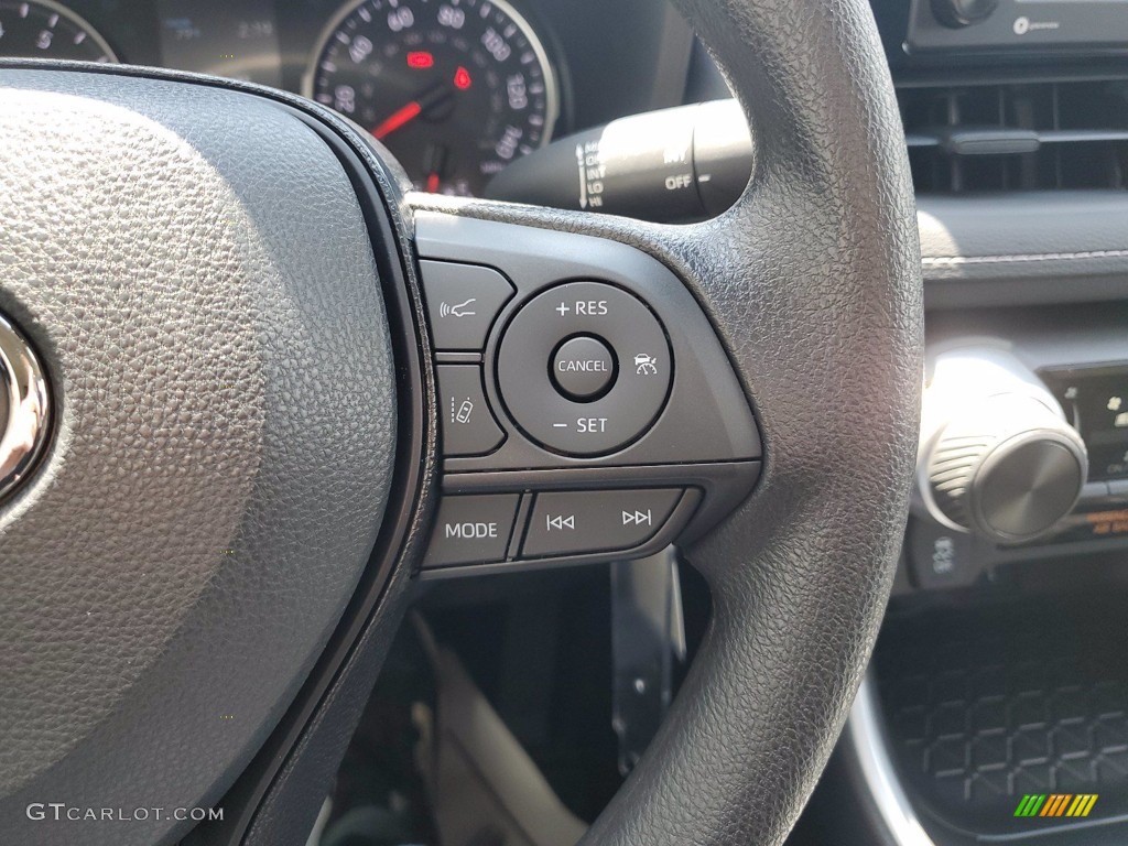 2021 RAV4 LE - Midnight Black Metallic / Black photo #17